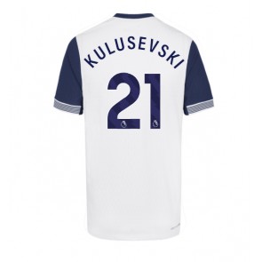 Tottenham Hotspur Dejan Kulusevski #21 Hemmatröja 2024-25 Kortärmad